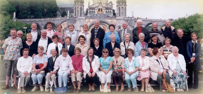 lourdes 2008 parish group